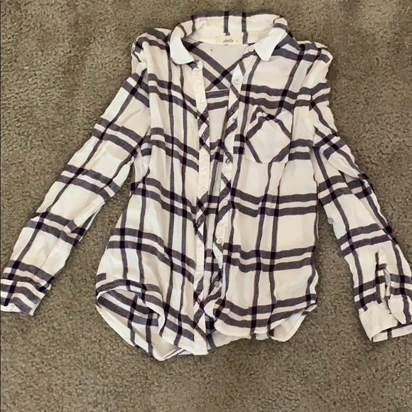 Black and white flannel - Picture 1 of 2